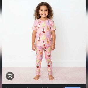 Kids Pajama Set - Pink and Purple